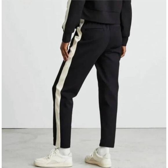 Everlane The Dream Pant Black Stripe Size XS NWT - Picture 3 of 6